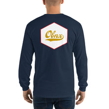 Load image into Gallery viewer, OBNX Hexagon Long Sleeve Shirt