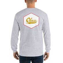 Load image into Gallery viewer, OBNX Hexagon Long Sleeve Shirt